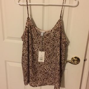 NWT Animal Print Camisole XXL